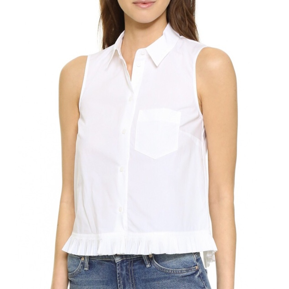 Madewell Pagoda Crop Shirt